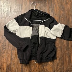 colorblock windbreaker jacket